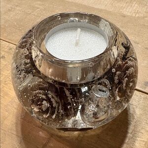 Dreamlight Candle Holder 3" × 2.5" Holiday Christmas Decoration TraumLicht NWT